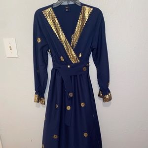 Shein Navy Blue Dress